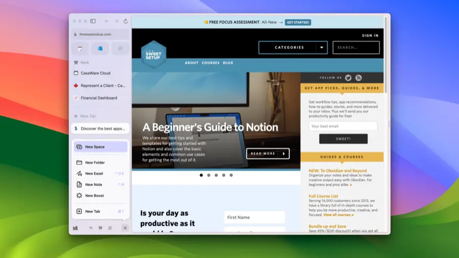 Apps - Arc Browser Screenshot 06